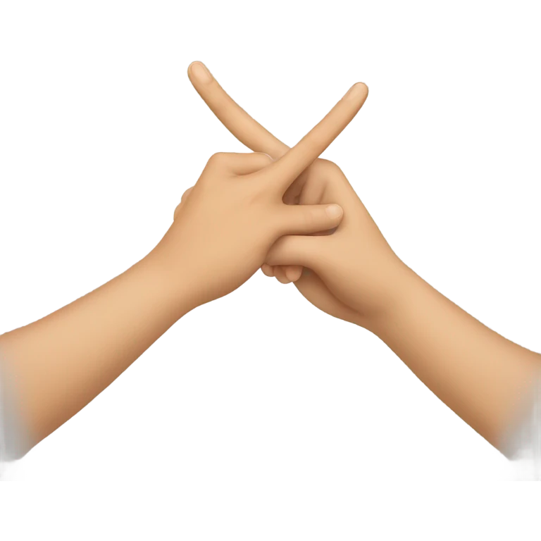 Two Italian hands touching at the fingertips emoji