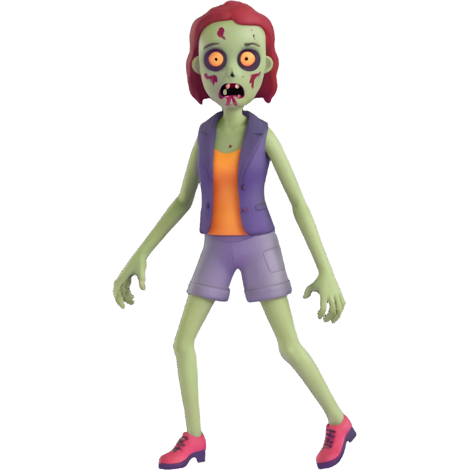 zombie female emoji