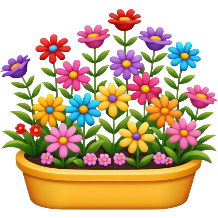 Молодая клумбочка emoji