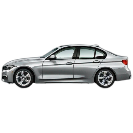 grey bmw 340I emoji