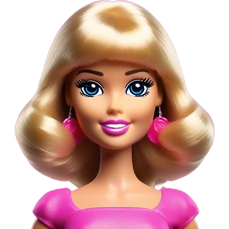 Barbie doll emoji