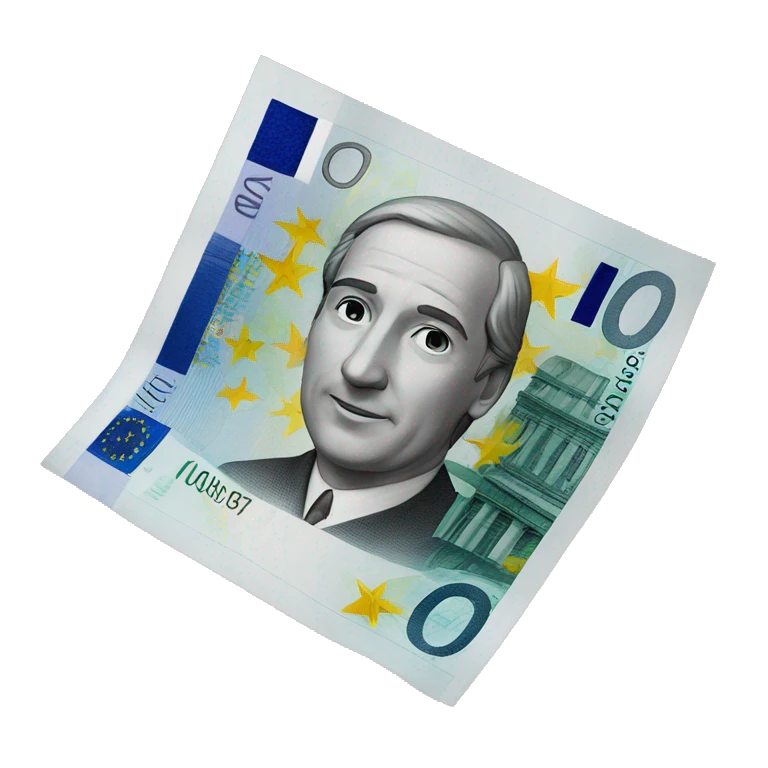 euro note emoji