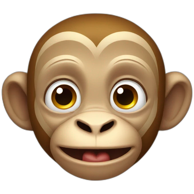 funny monkey  emoji