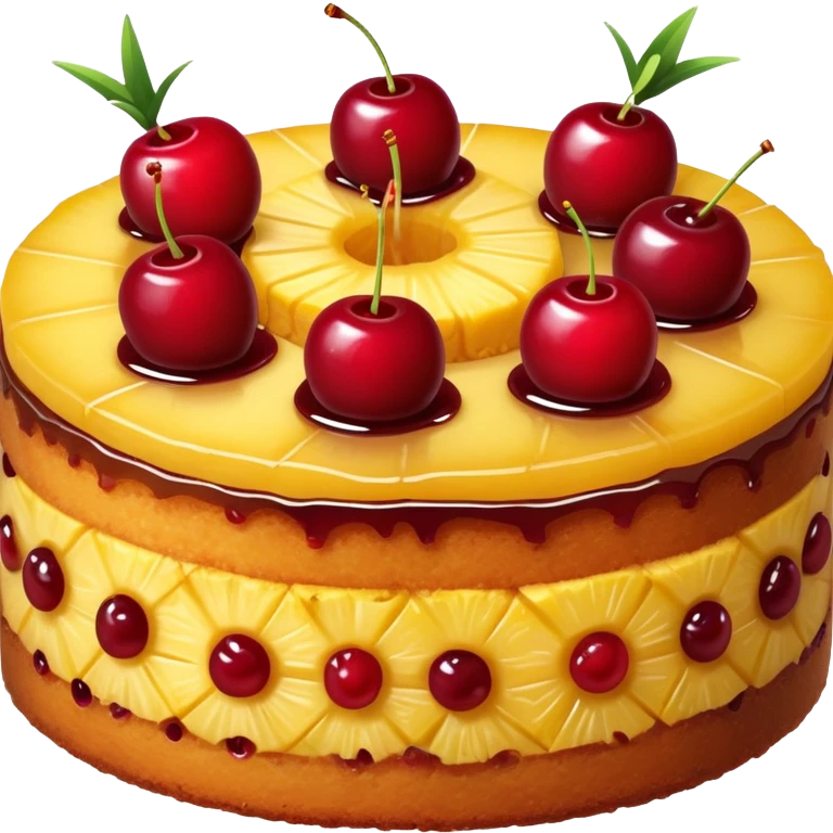  Upside down cake emoji