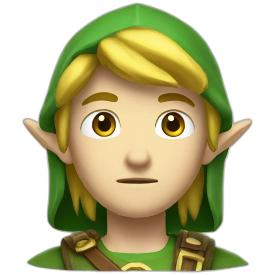link from zelda game emoji