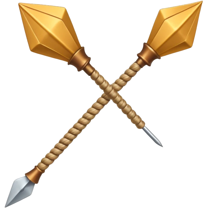 Rope Dart – Long rope with metal dart tied at the end.
 emoji