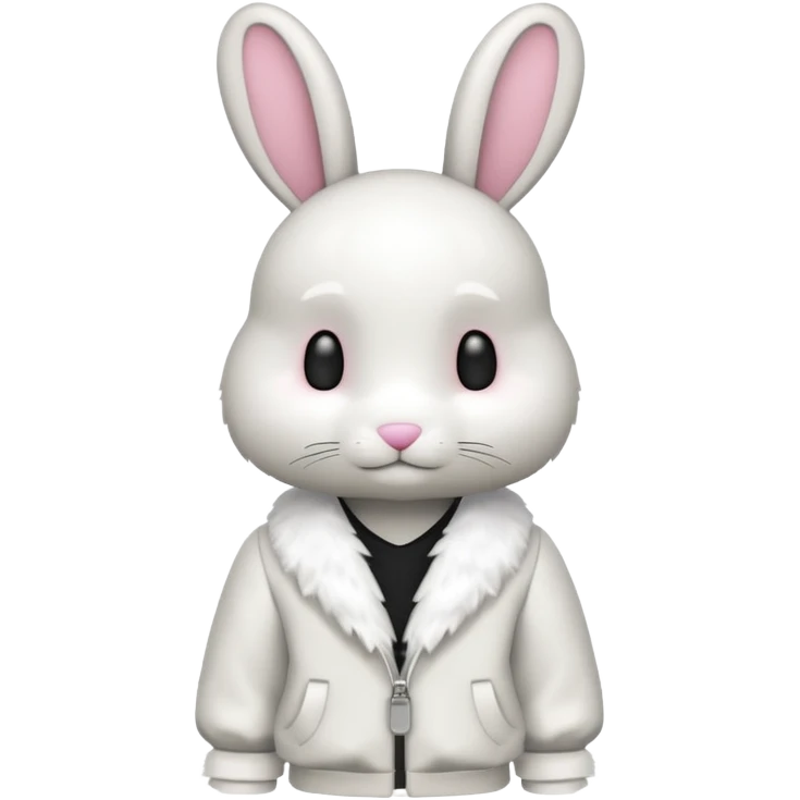 Make a bunny with classic roblox emoji