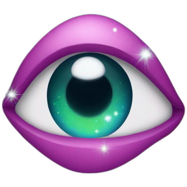 emoji with sparkles in the eyes emoji