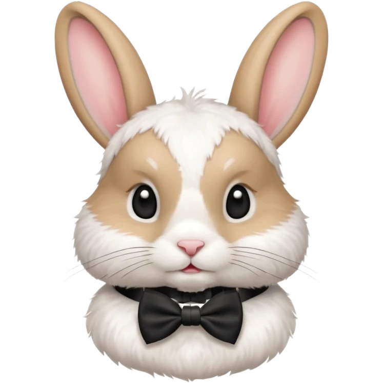 rabbit with tie emoji