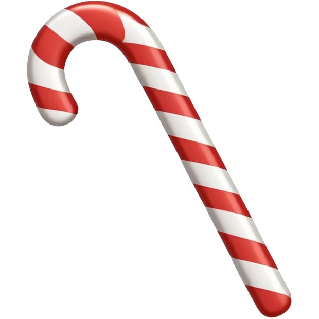 candy cane check mark emoji