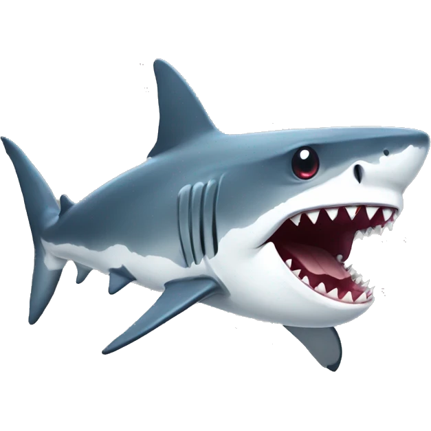Hungry shark emoji