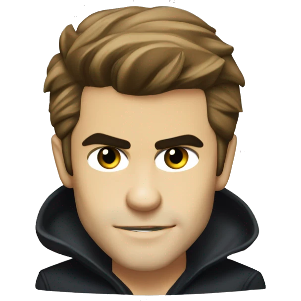 Paul wesley as Stefan salvatore emoji
