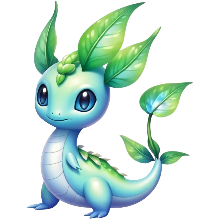 Shiny Exotic Dratini-Celebi-Chikorita-Hybrid-Creature emoji