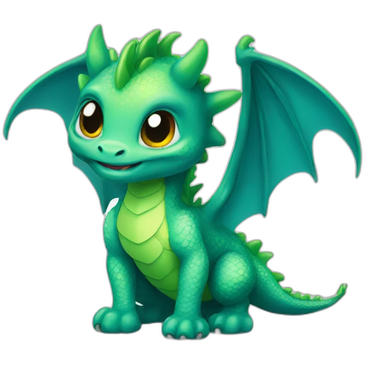 Baby dragon emoji