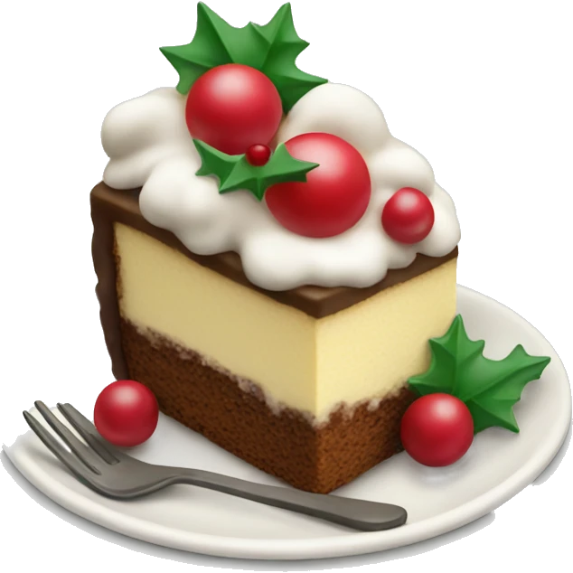 christmas dessert emoji