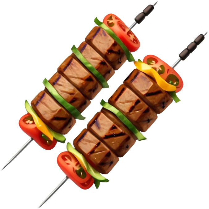 beef kebab emoji