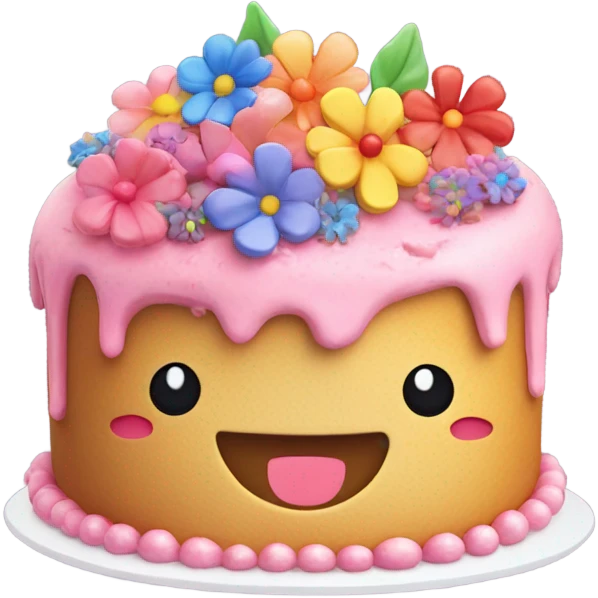 Cute cake emoji