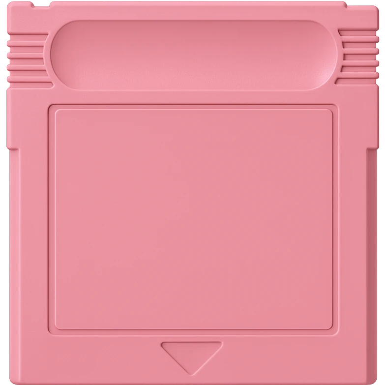 pink game cartridge emoji