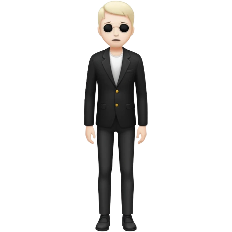 dead man full body with blazzer  emoji