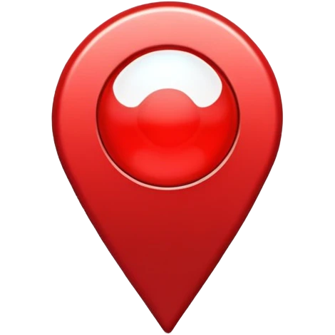 red location pin emoji