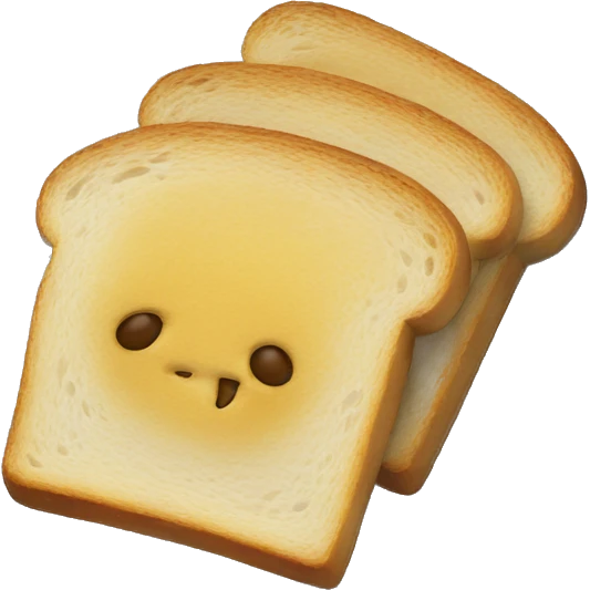 blue toast emoji