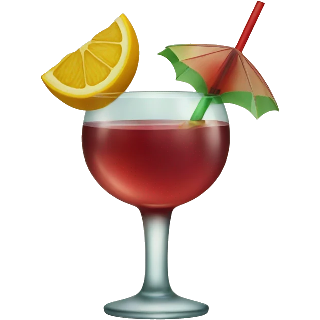 Cocktail emoji