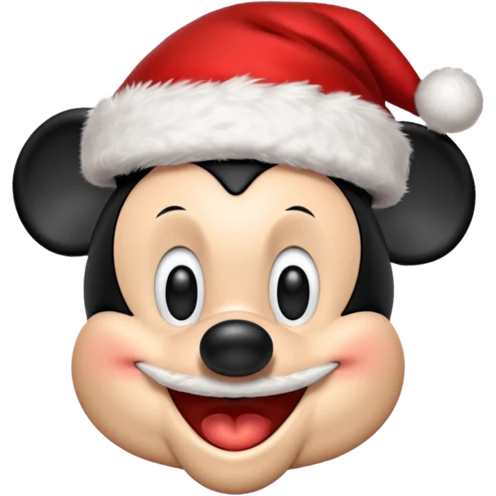 merry chritsmas Mickey  emoji