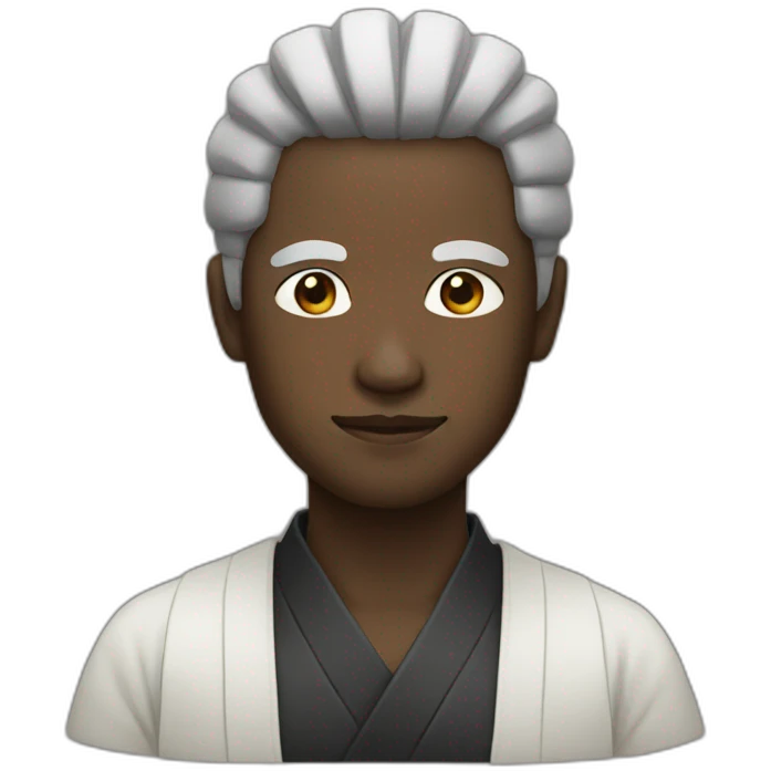 Black japanese emoji