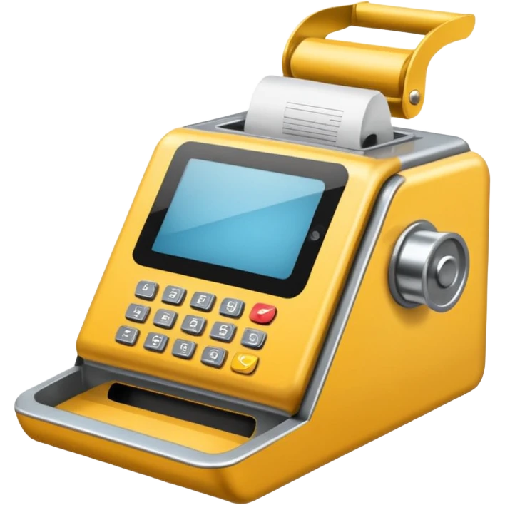 Máquina de passar cartão de crédito  emoji