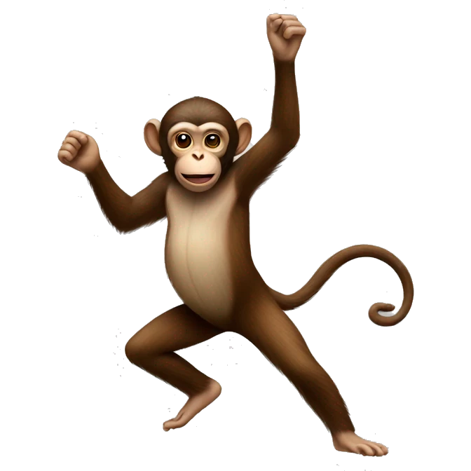 monkey dance emoji