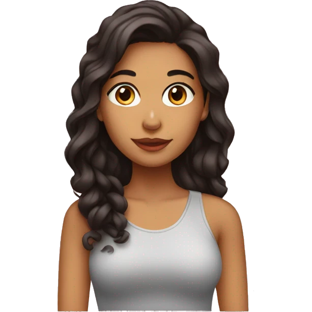 Latina girl emoji