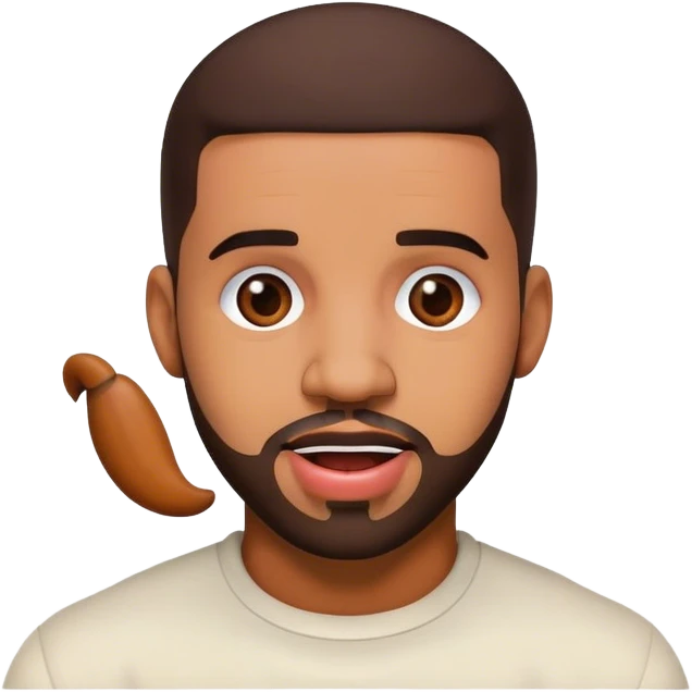 drake being a silly goose emoji