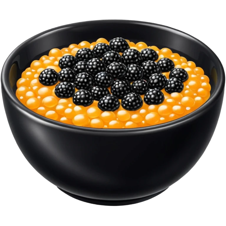 Caviar en un cuenco  emoji