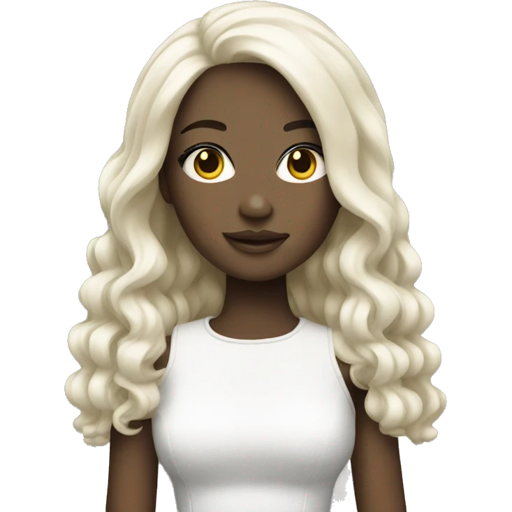 white doll emoji