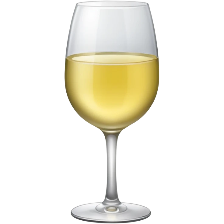glass of white wine  emoji