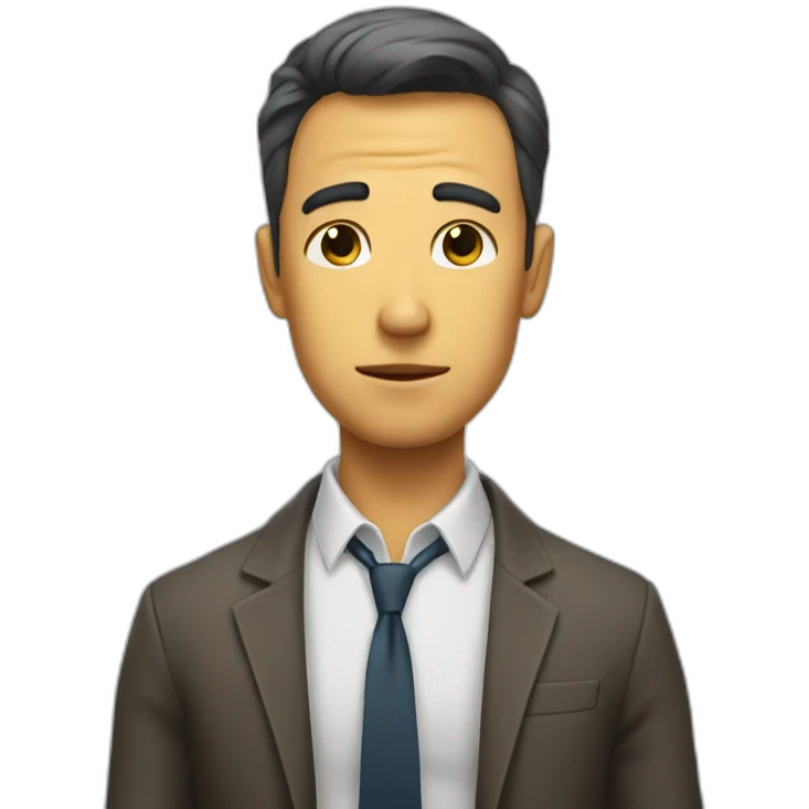 Man shaking his hand looking disappointed  emoji
