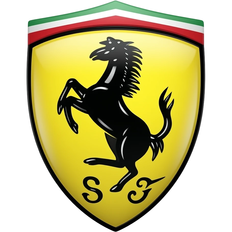 Ferrari af emblem emoji