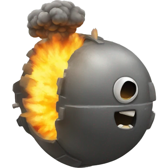 EMOJI DE BOMBA EXPLOTANDO emoji