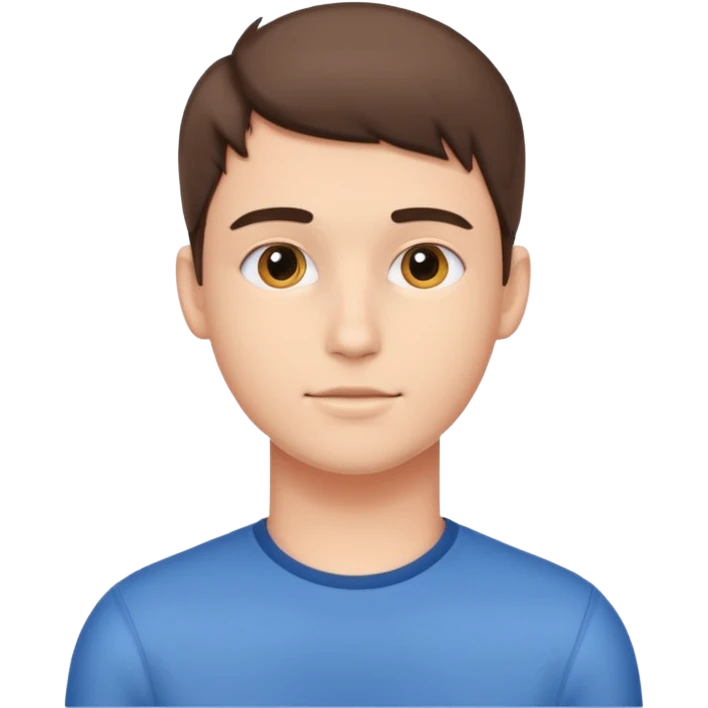 선생님 챗봇에 쓸 프로필 이모지 작게,젊은 남자로 emoji