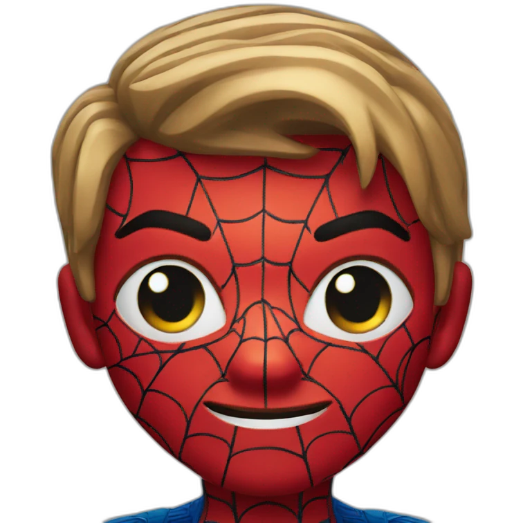 Spider man emoji