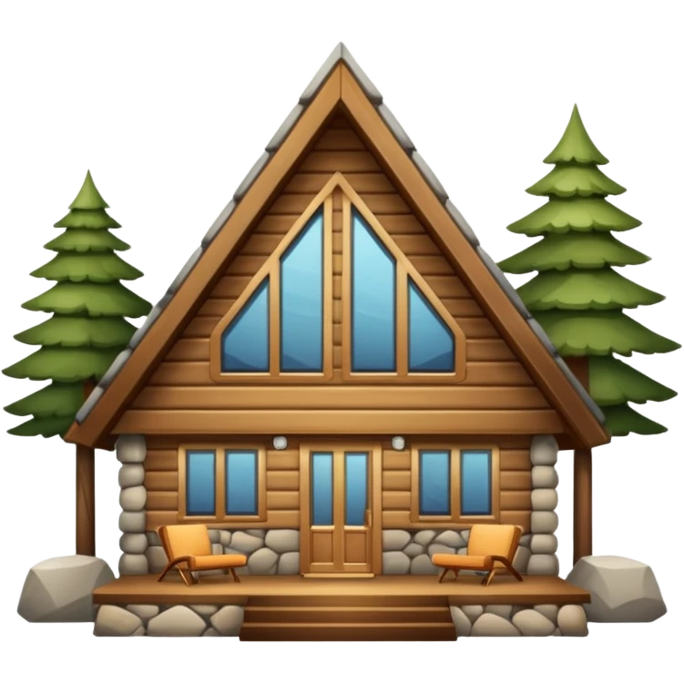 luxury cabin emoji