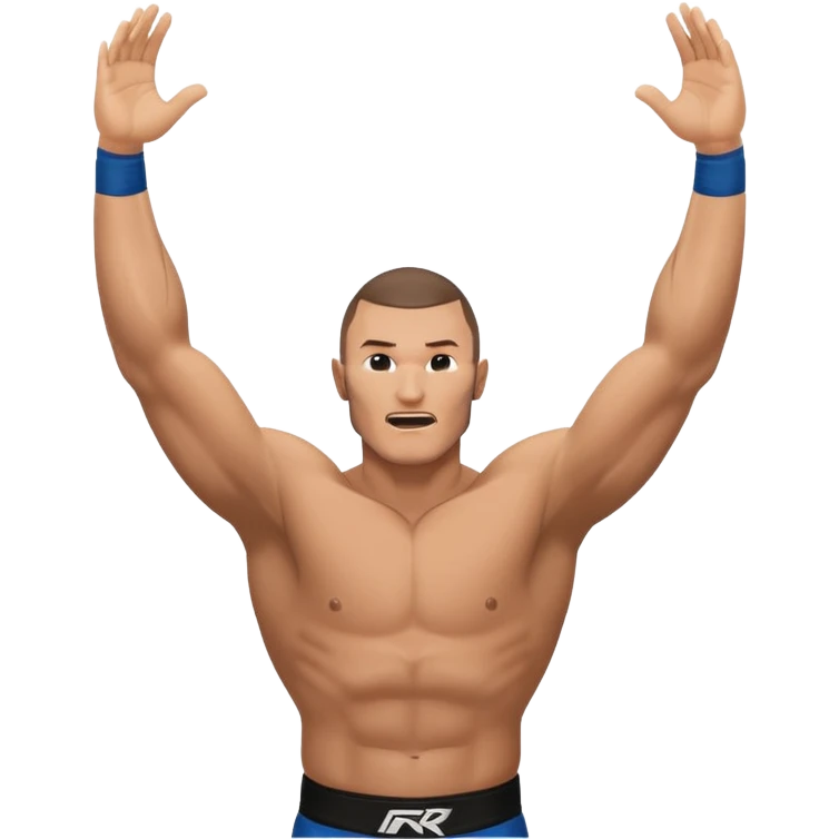 Randy Orton signature taunt  emoji