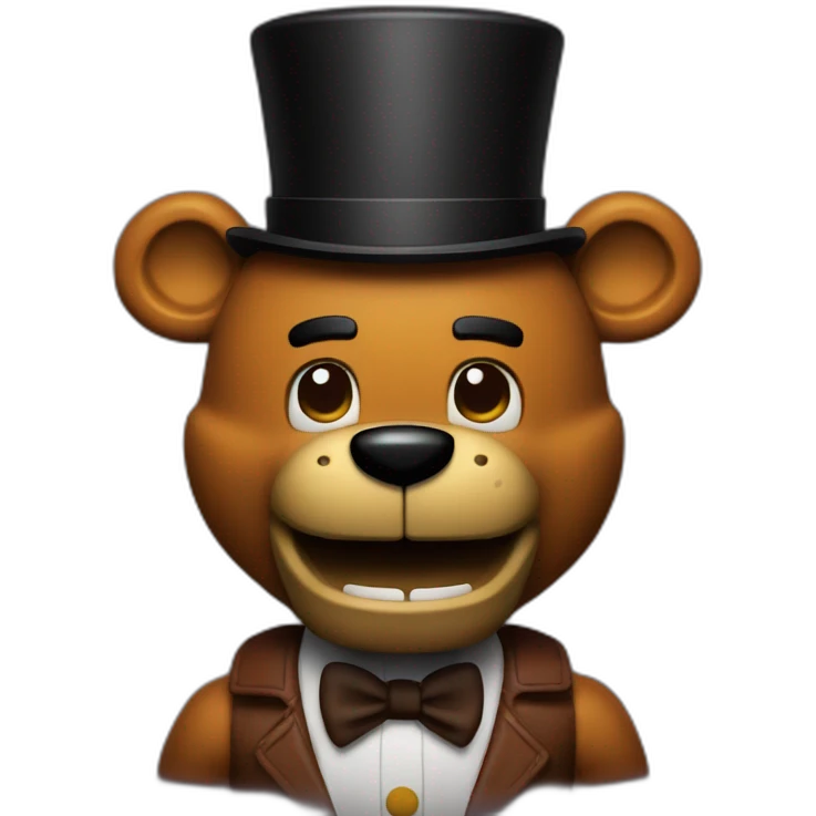Freddy Fazbear animatronic emoji