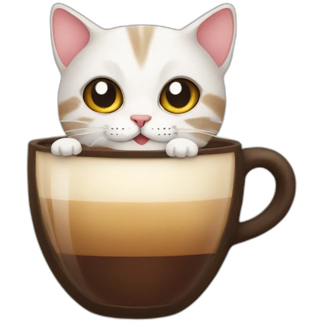 cat coffe emoji