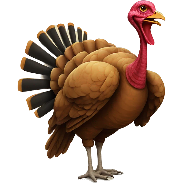 Turkey smoking a cigarette  emoji