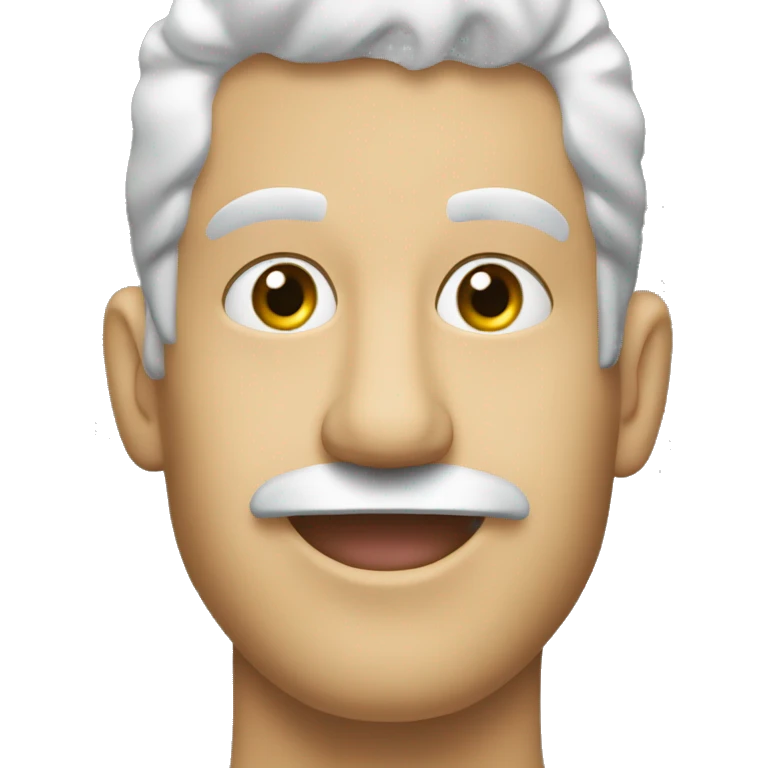 Um golfinho de frente   emoji
