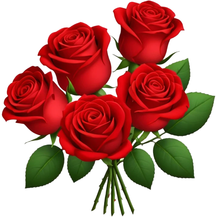一束玫瑰花 emoji