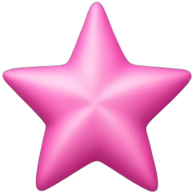 pink-star emoji