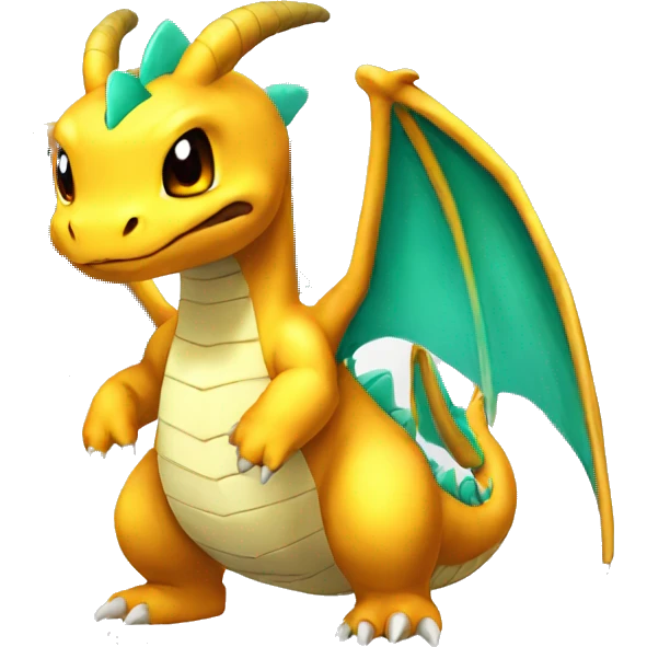 Dragonite gamer pokemon emoji