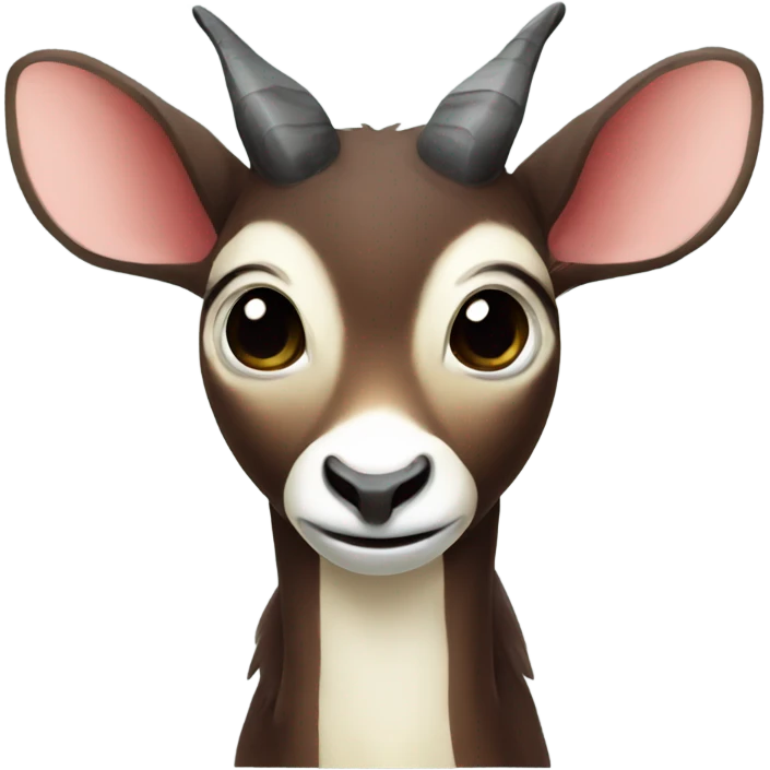 Cute saola emoji